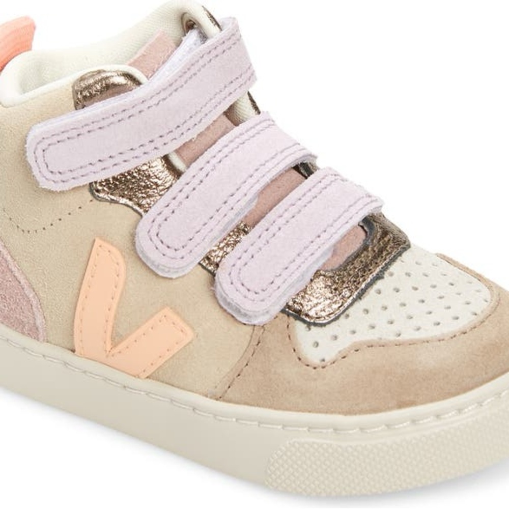 Veja Mid V-10 Suede Sneakers